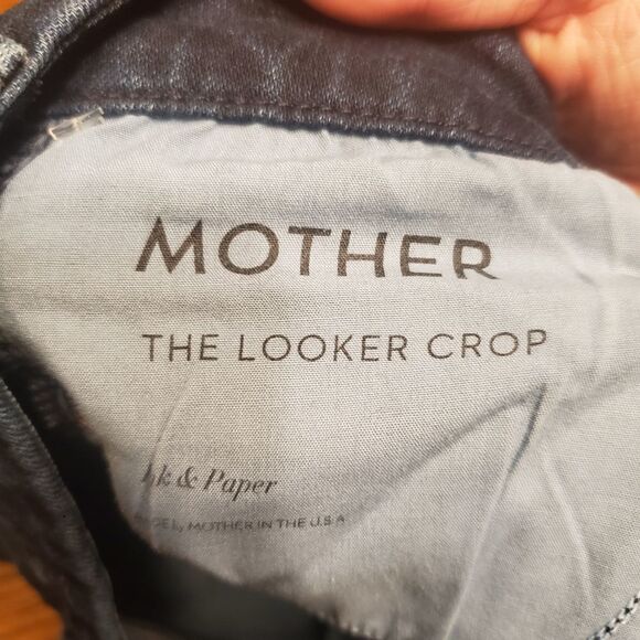 Mother the looker crop Ink and Paper sz 27 - Picture 5 of 7